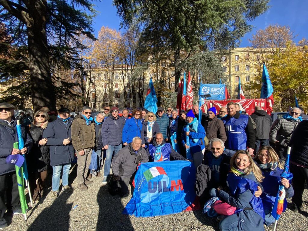 Foto di gruppo a Novi Ligure il 24 novembre